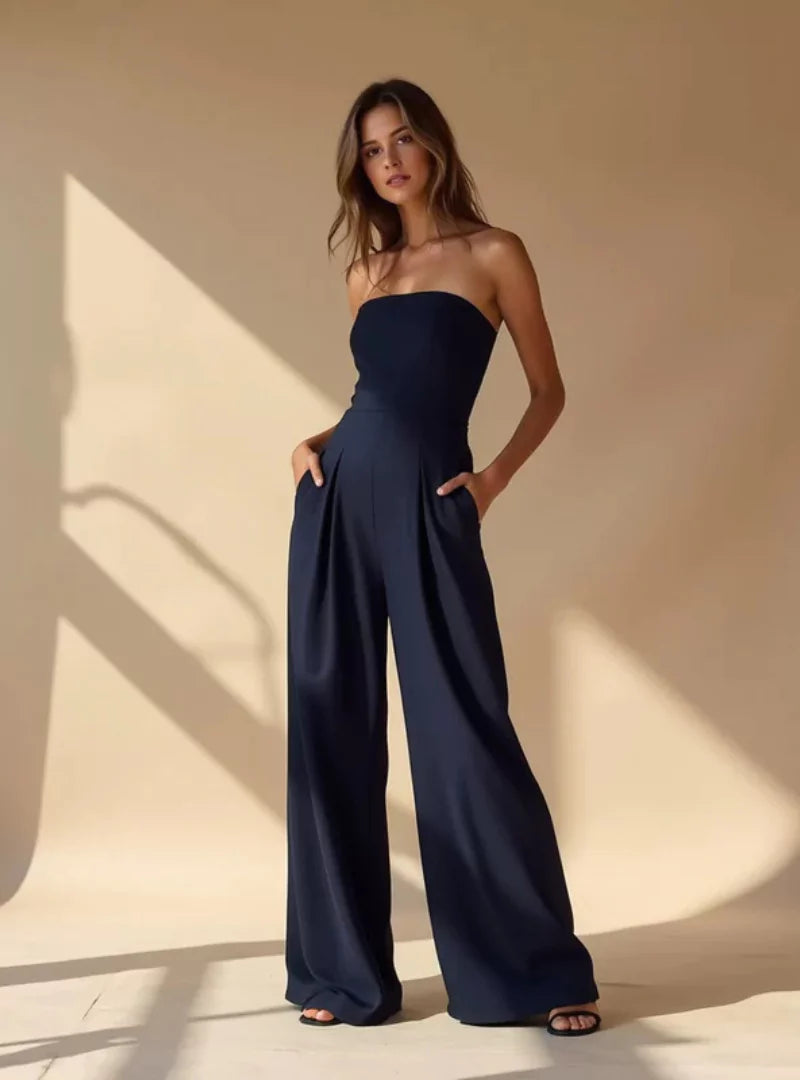 Aria | Strapless Jumpsuit for Women