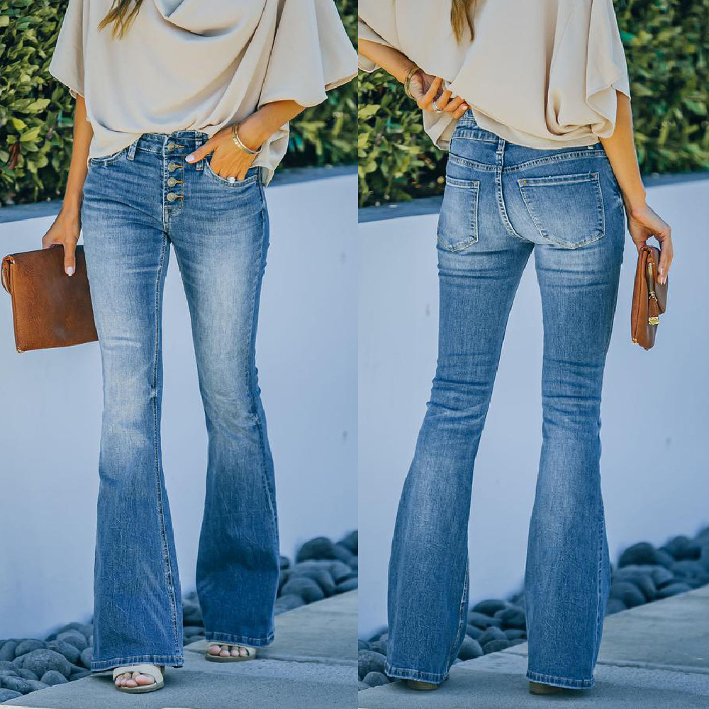 Elvira | Elegant Flared Jeans for Women
