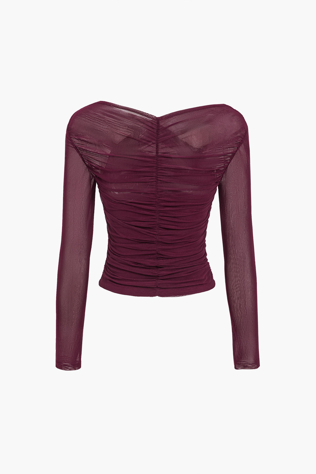 Mariangela | Mesh Long Sleeve Top for Women