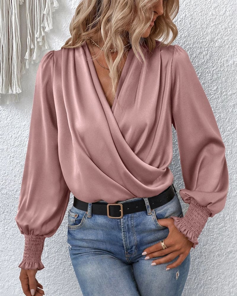 Marilena | Wrap Blouse for Women