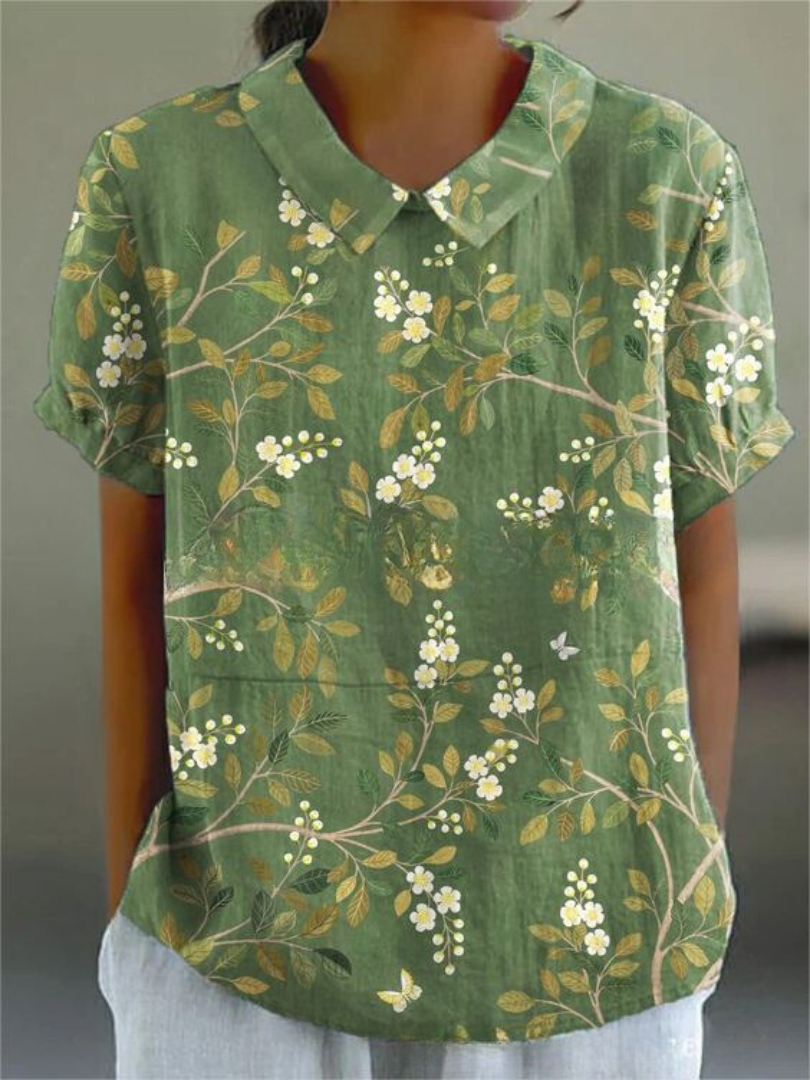 Nancy | Floral Shirt for Women