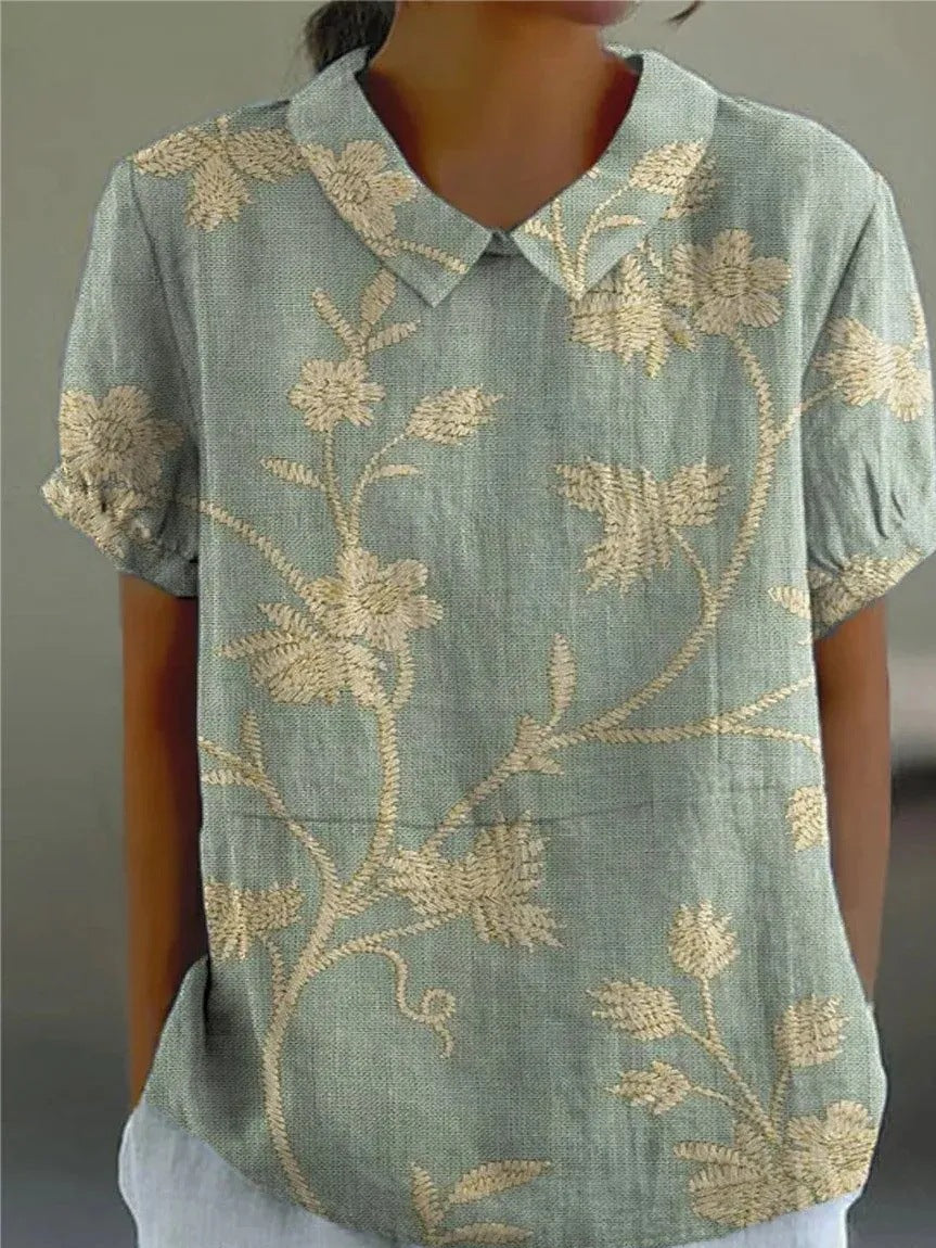 Nancy | Floral Shirt for Women