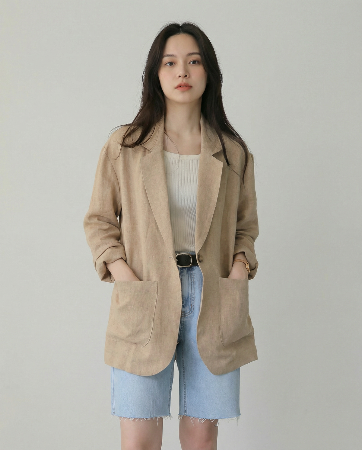 Laine | Cosy Knit Blazer Jacket for Women