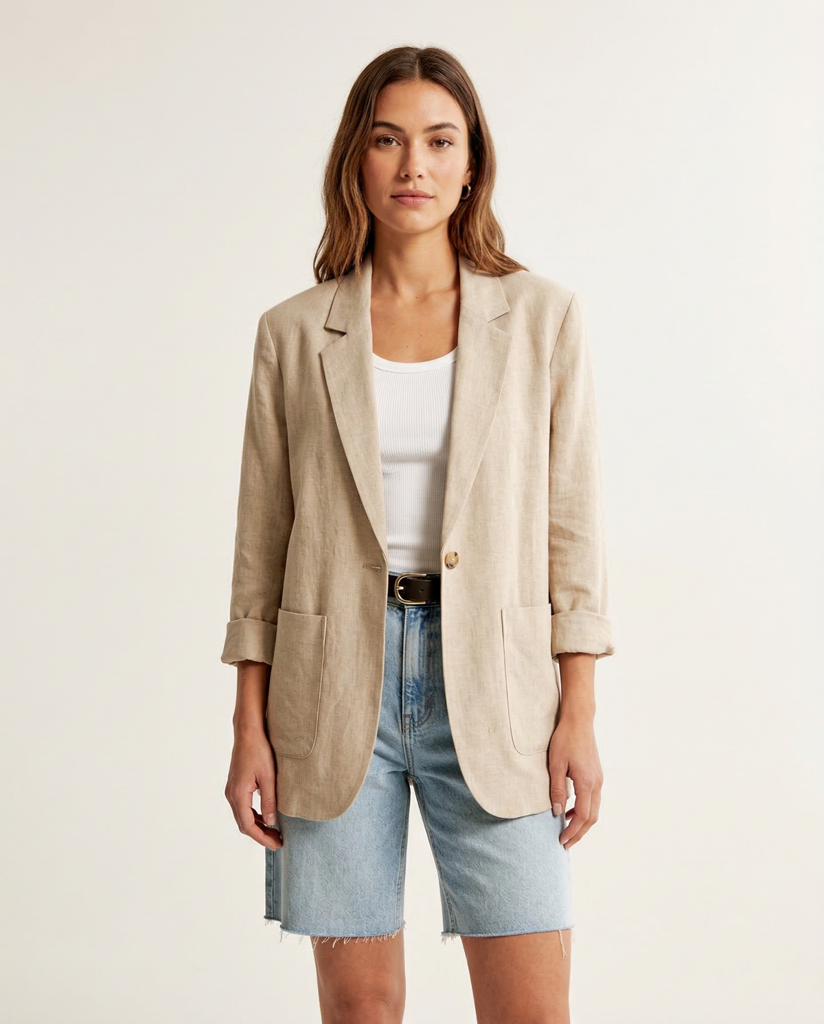 Laine | Cosy Knit Blazer Jacket for Women