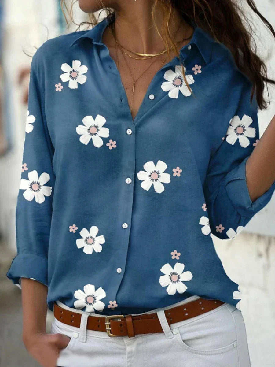 Darya | Floral Print Blouse for Women