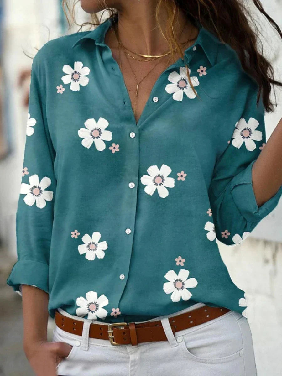 Darya | Floral Print Blouse for Women