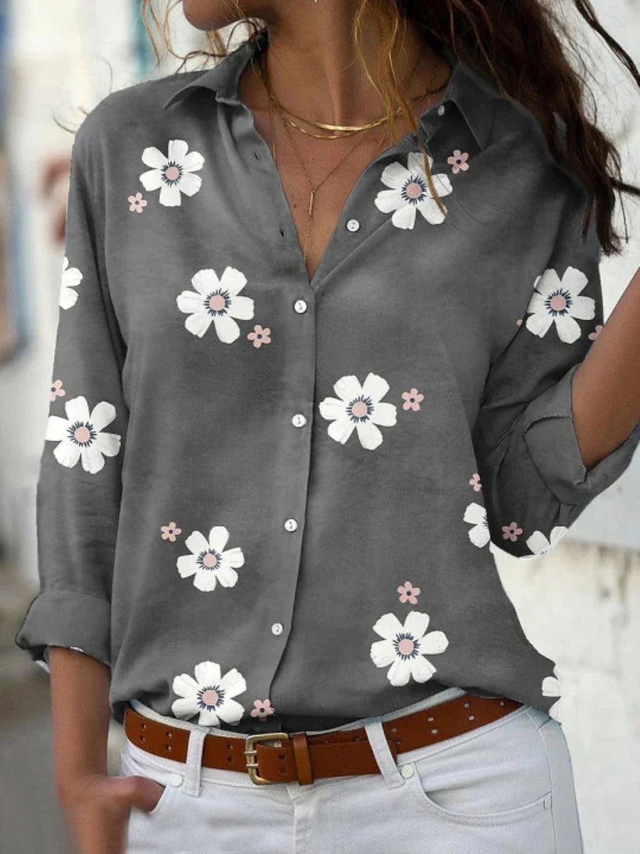 Darya | Floral Print Blouse for Women