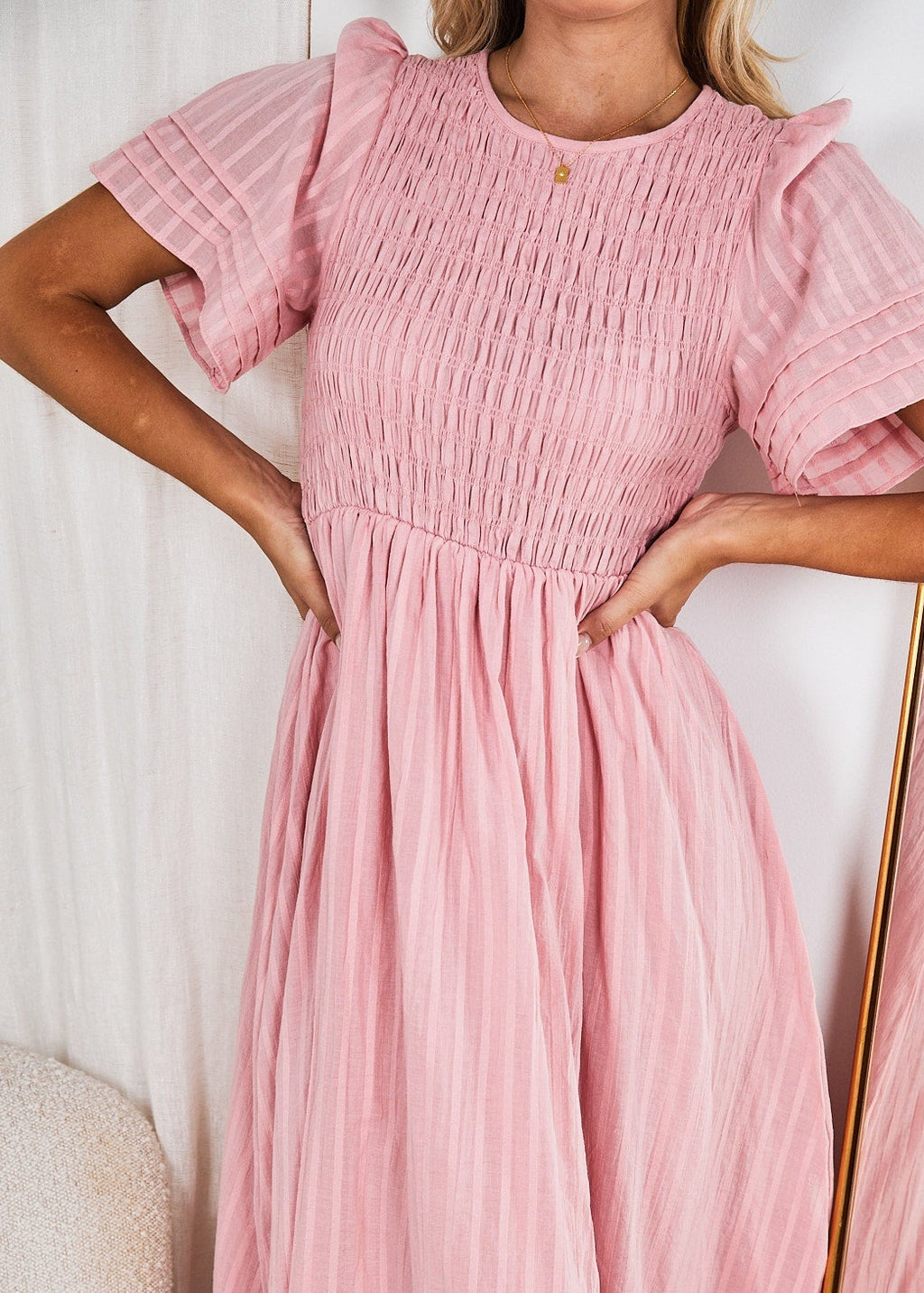 Chiara | Pink Maxi Dress