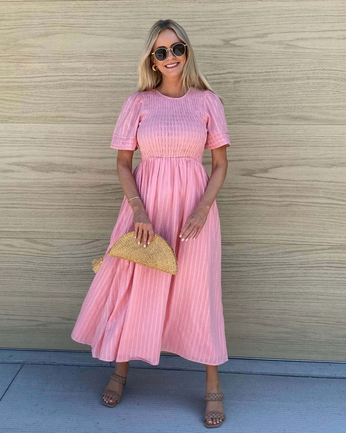 Chiara | Pink Maxi Dress