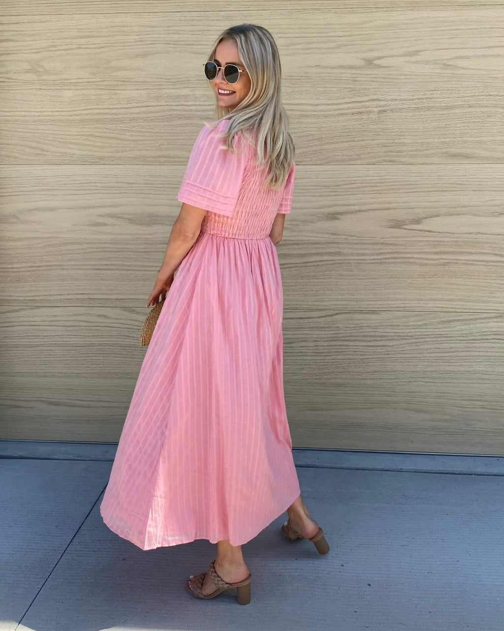 Chiara | Pink Maxi Dress