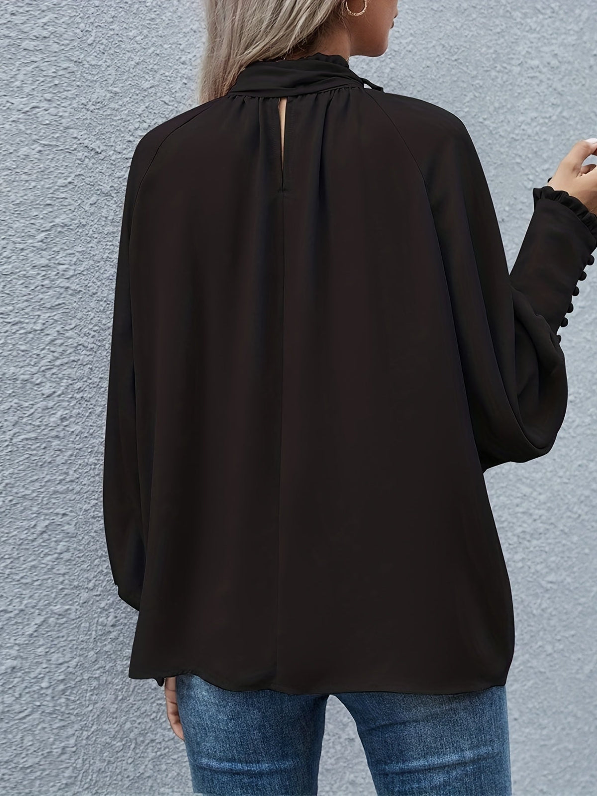 Colette | Tie-Neck Blouse for Women
