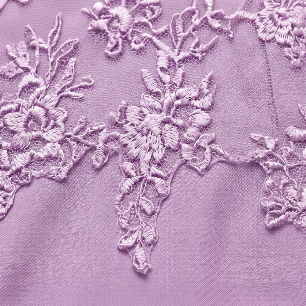 Roxane | Elegant Lace and Chiffon Dress Set for Women