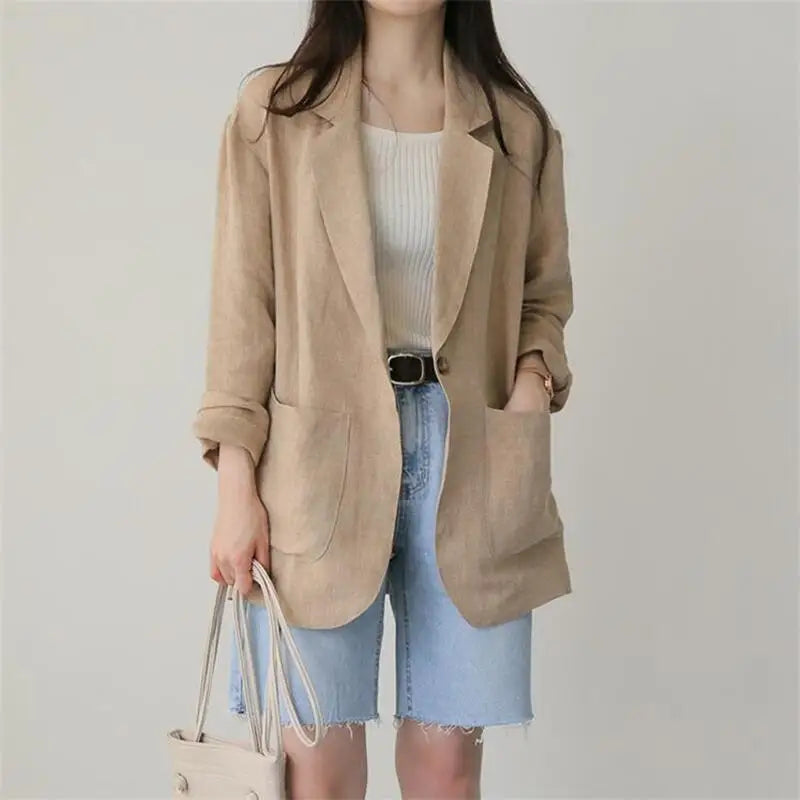 Laine | Cosy Knit Blazer Jacket for Women