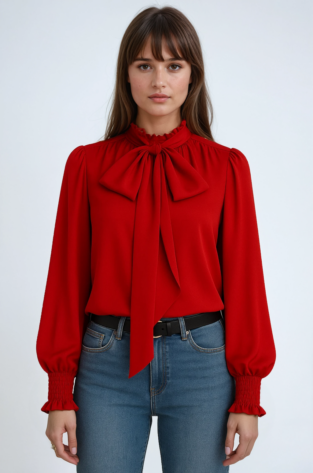 Colette | Tie-Neck Blouse for Women