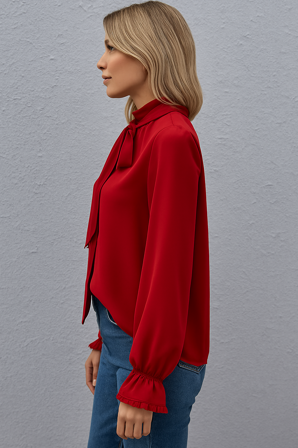 Colette | Tie-Neck Blouse for Women