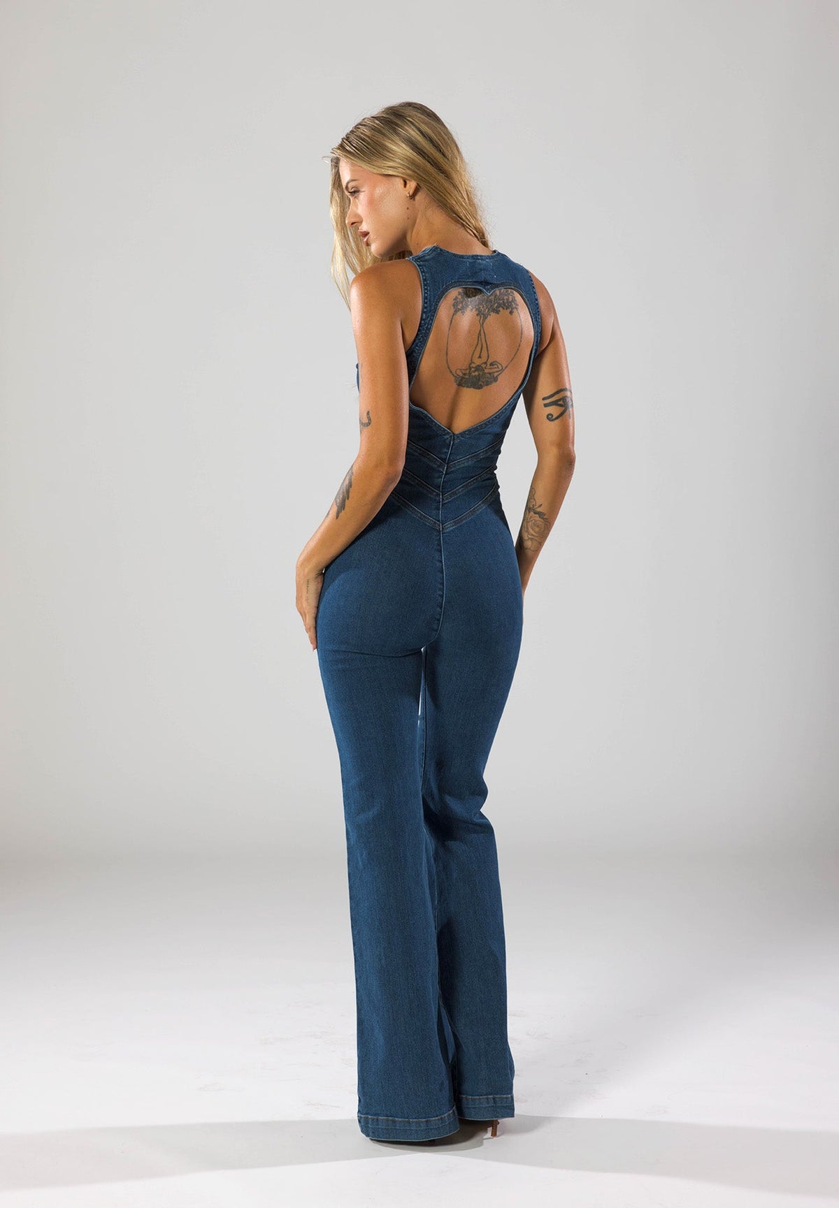 Rosaria | Denim Jumpsuit for Women