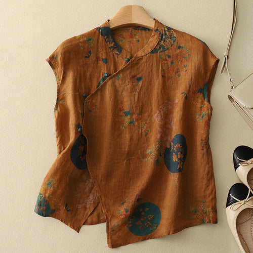 Amanda™ | Vintage Sleeveless Top