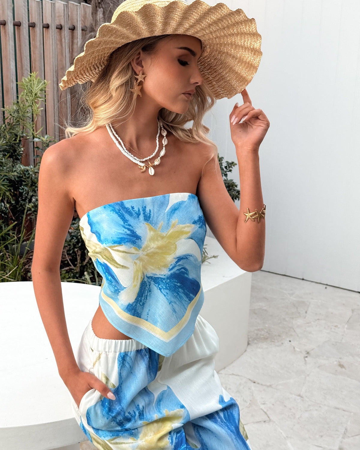 Magda | Strapless Crop Top for Women