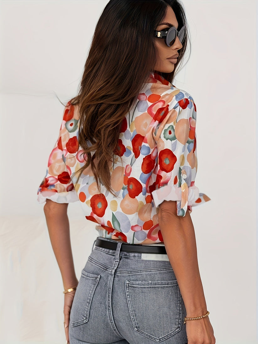 Nela | Floral Blouse for Women