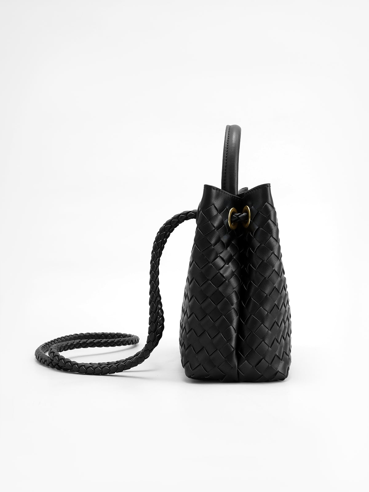 Maison | Gold Twist Detail Handbag for Women