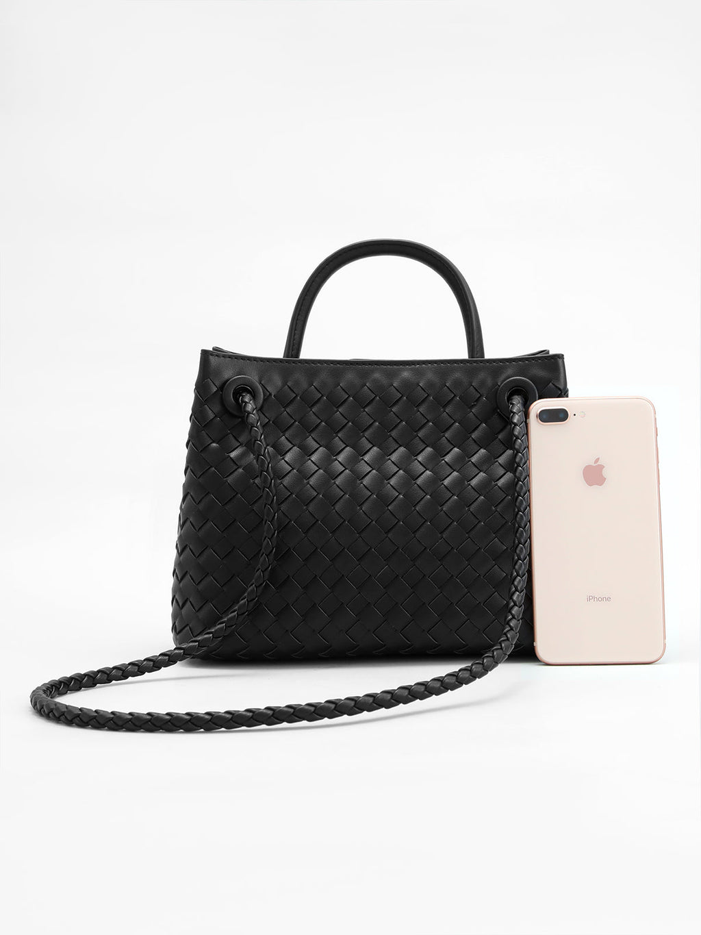Maison | Gold Twist Detail Handbag for Women