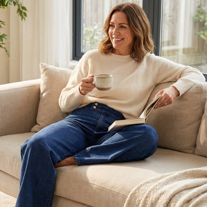 Virginie | Linen Wide-Leg Trousers for Women