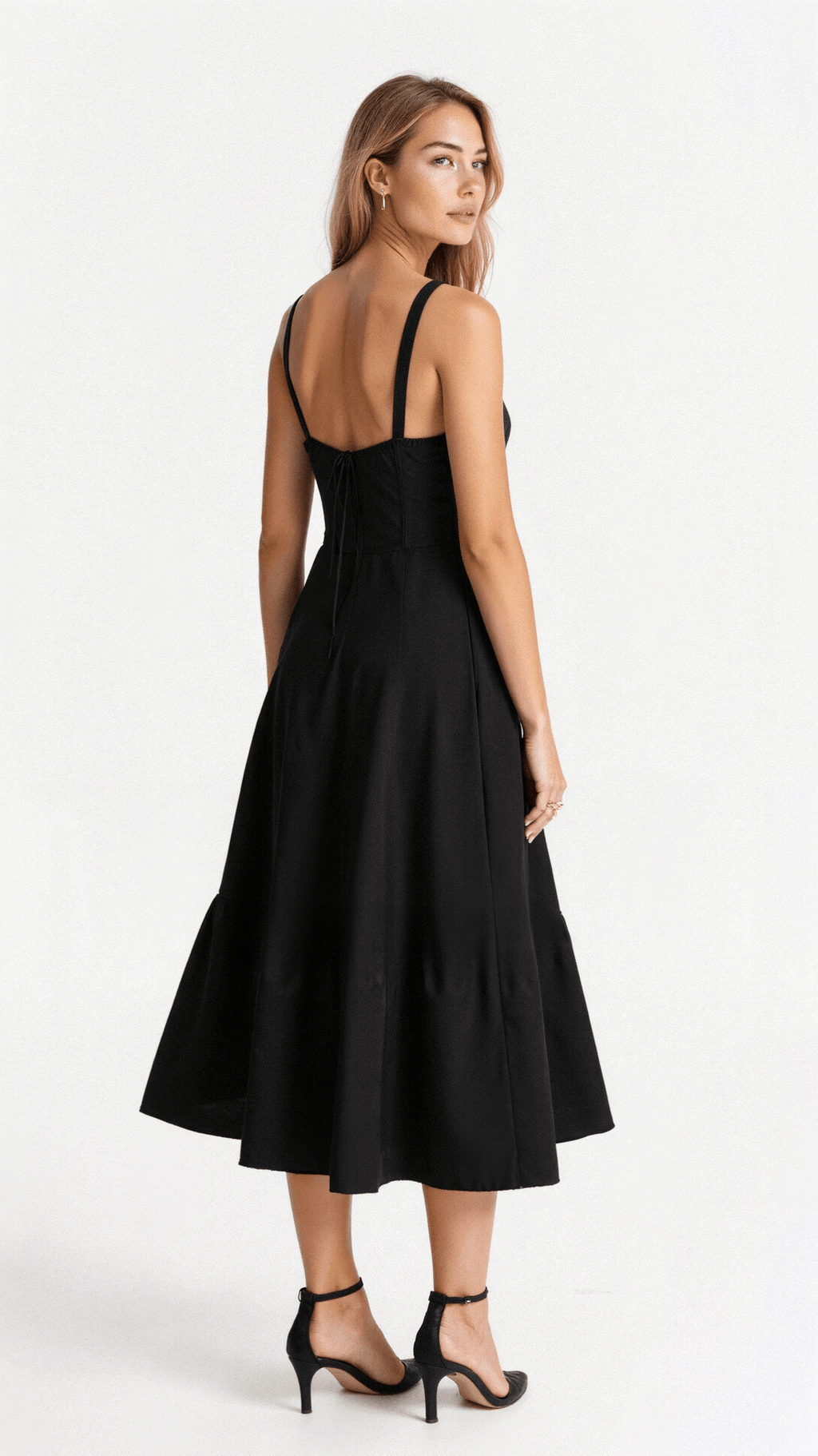 Isabella | Floral Corset Midi Dress