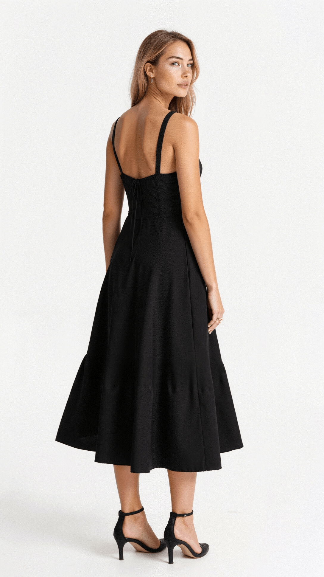 Isabella | Floral Corset Midi Dress