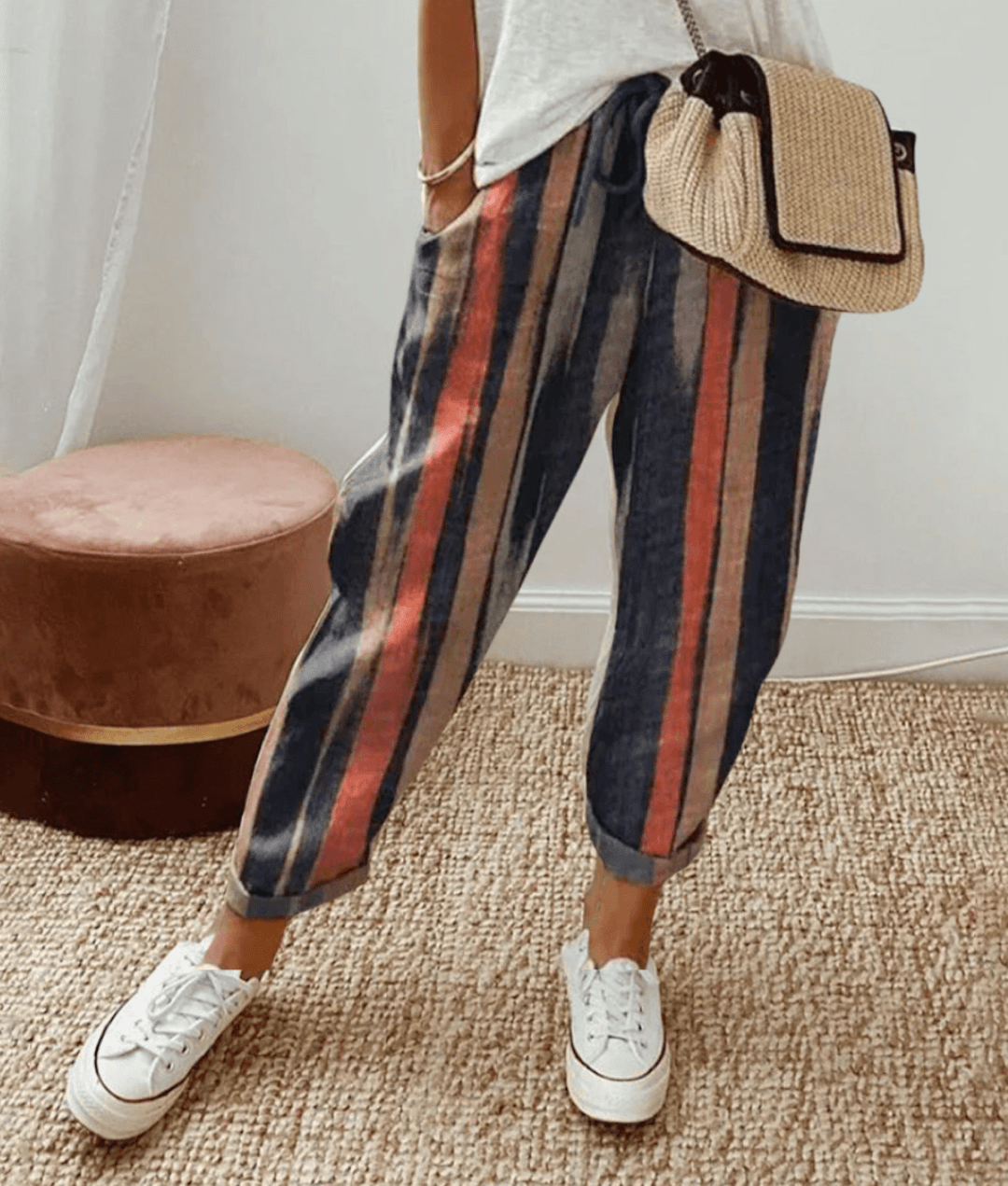 Thalia | Linen Comfort Trousers for Women