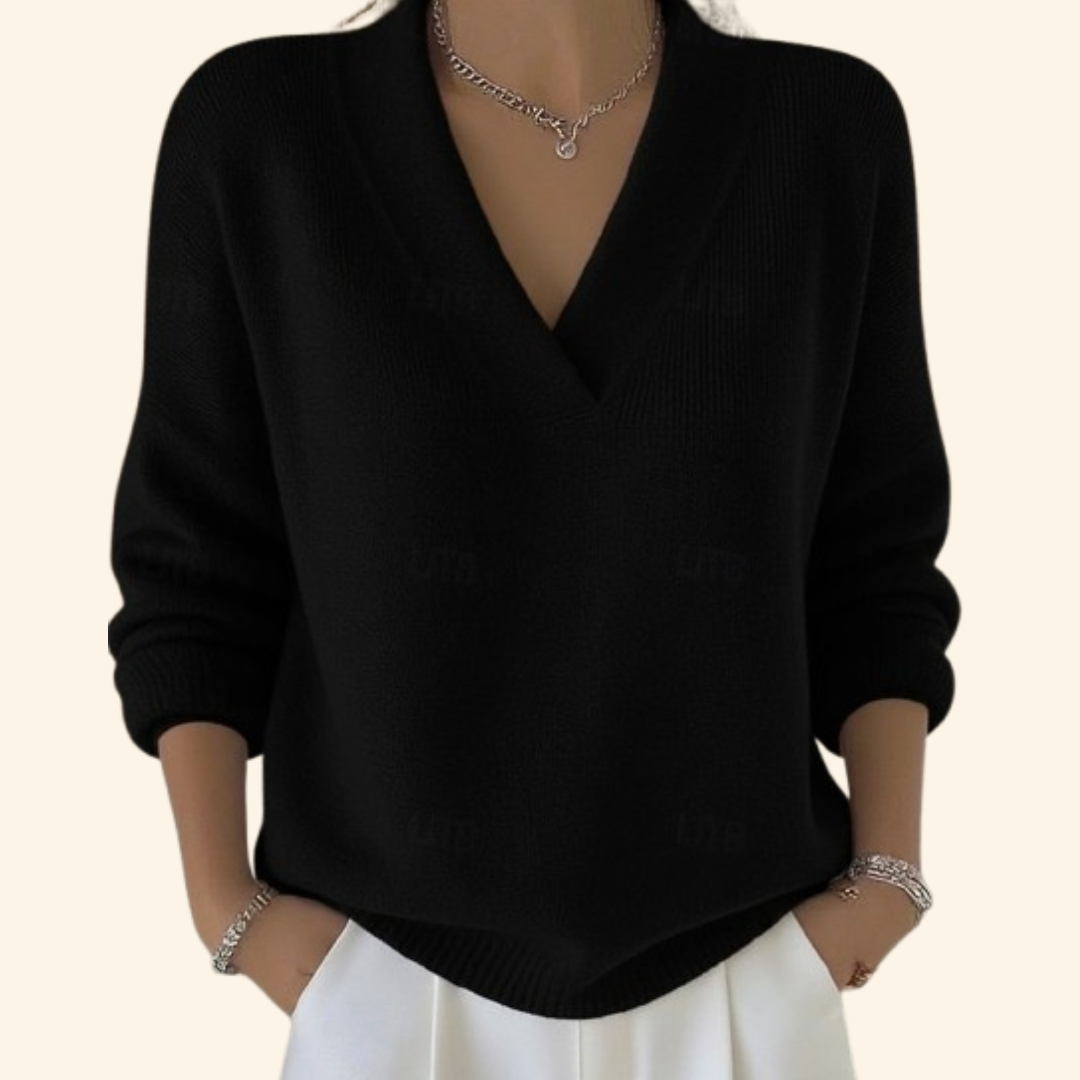 Shayla | Soft V-Neck Blouse for Women