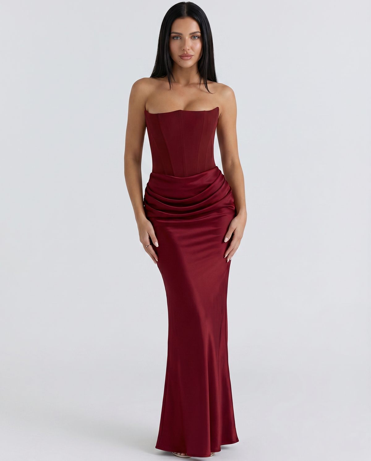 Vanessa | Strapless Maxi Dress