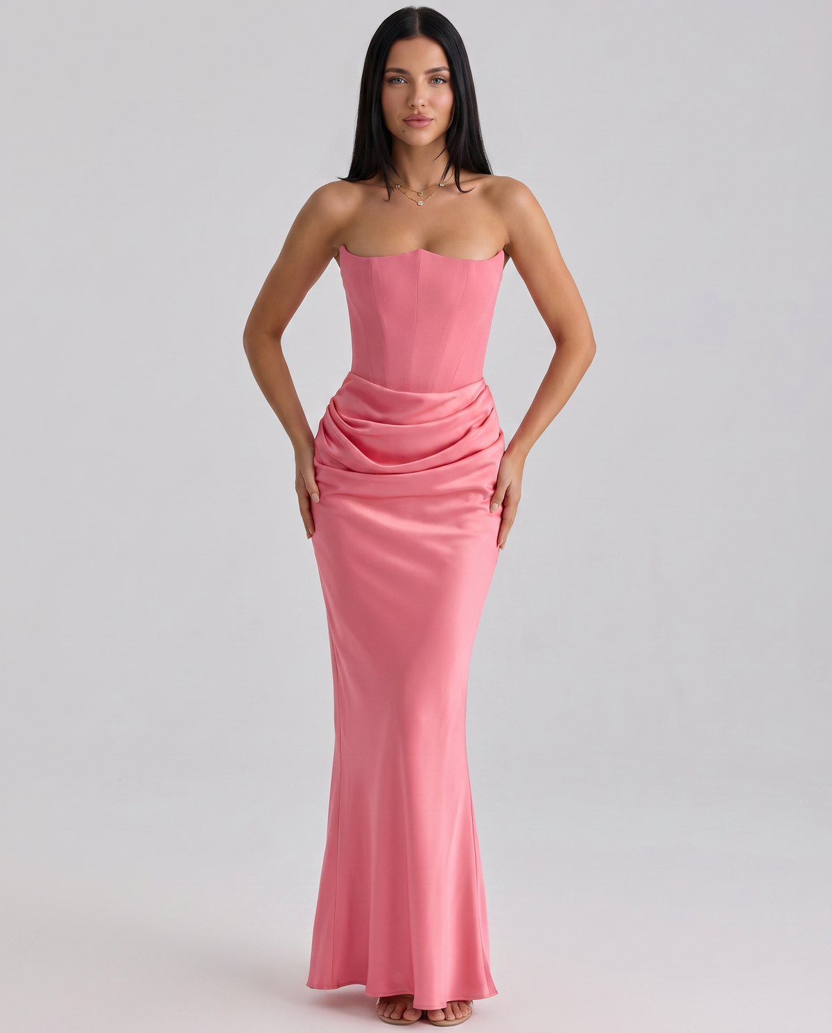 Vanessa | Strapless Maxi Dress