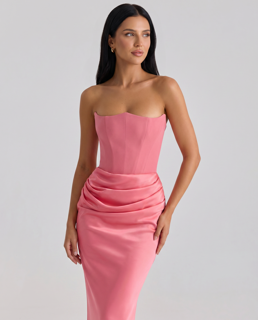 Vanessa | Strapless Maxi Dress