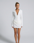Ilaria | White Blazer Mini Dress
