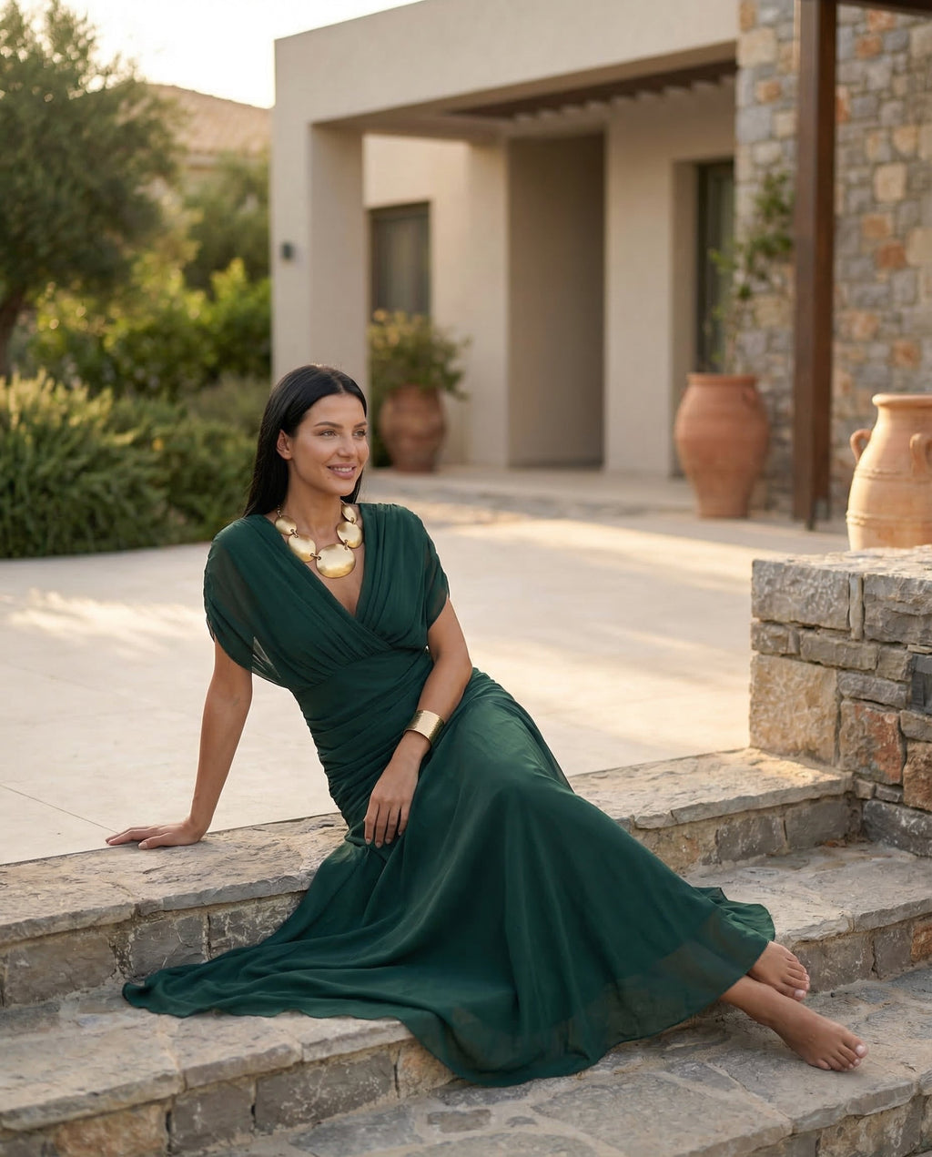 Noemi | Off Shoulder Maxi Dress