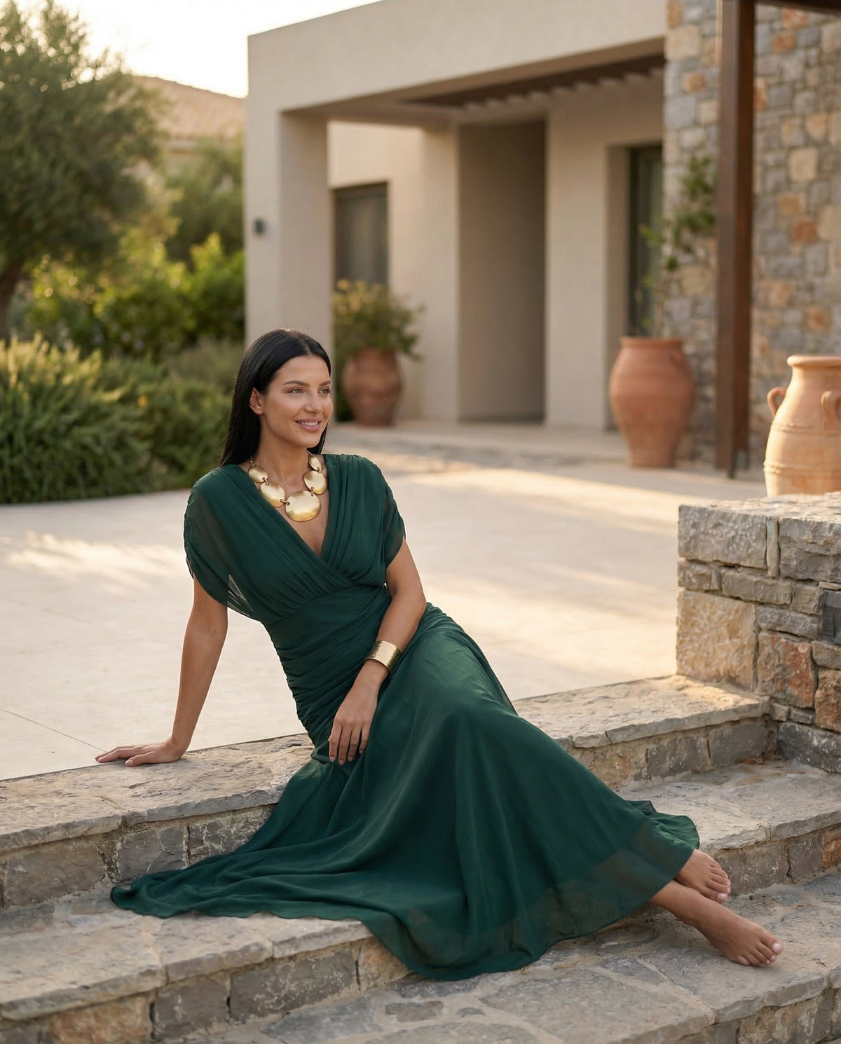 Noemi | Off Shoulder Maxi Dress