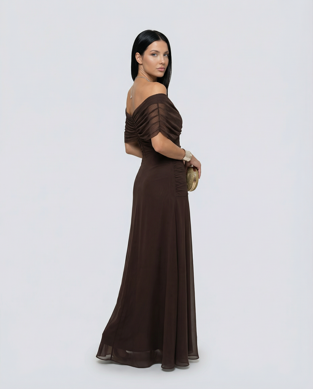 Noemi | Off Shoulder Maxi Dress
