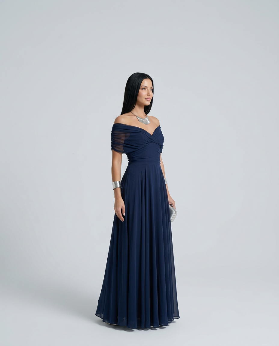 Noemi | Off Shoulder Maxi Dress
