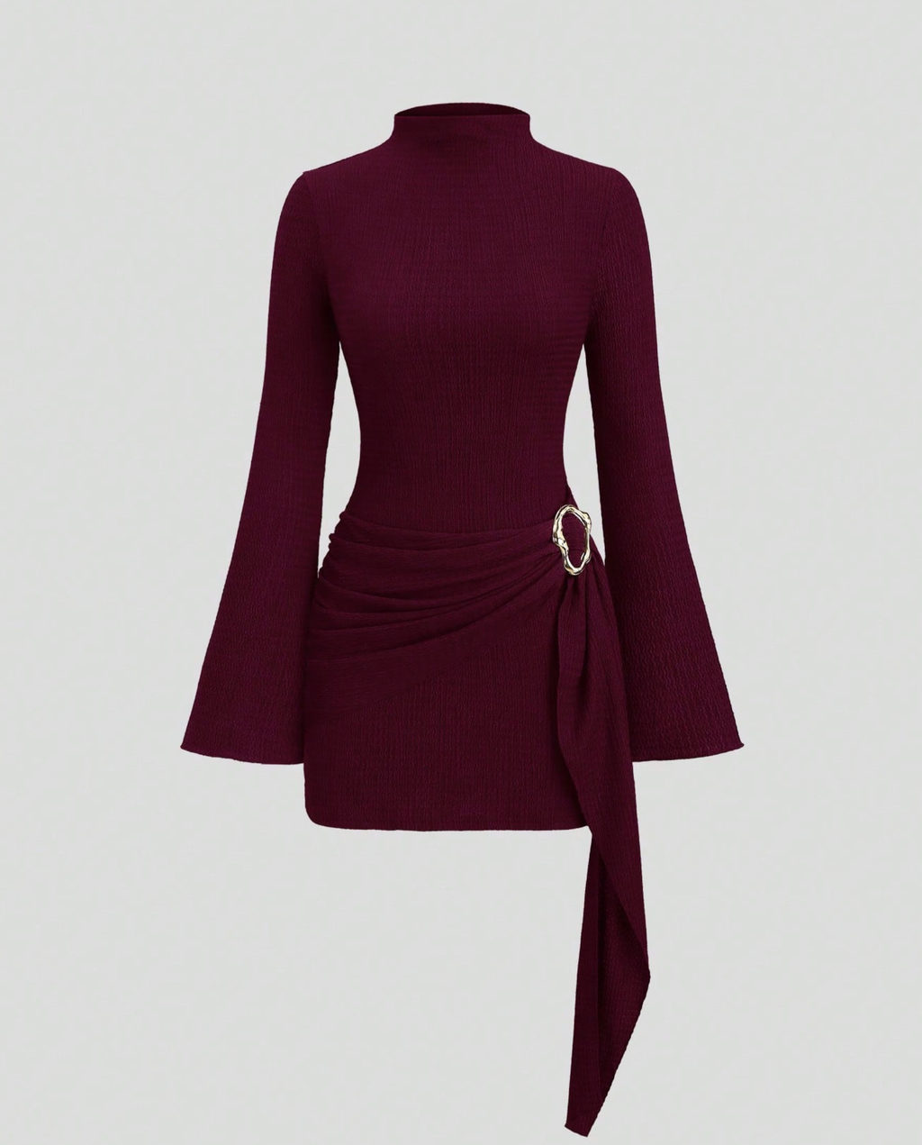Silvana | Ribbed Knit Mini Dress