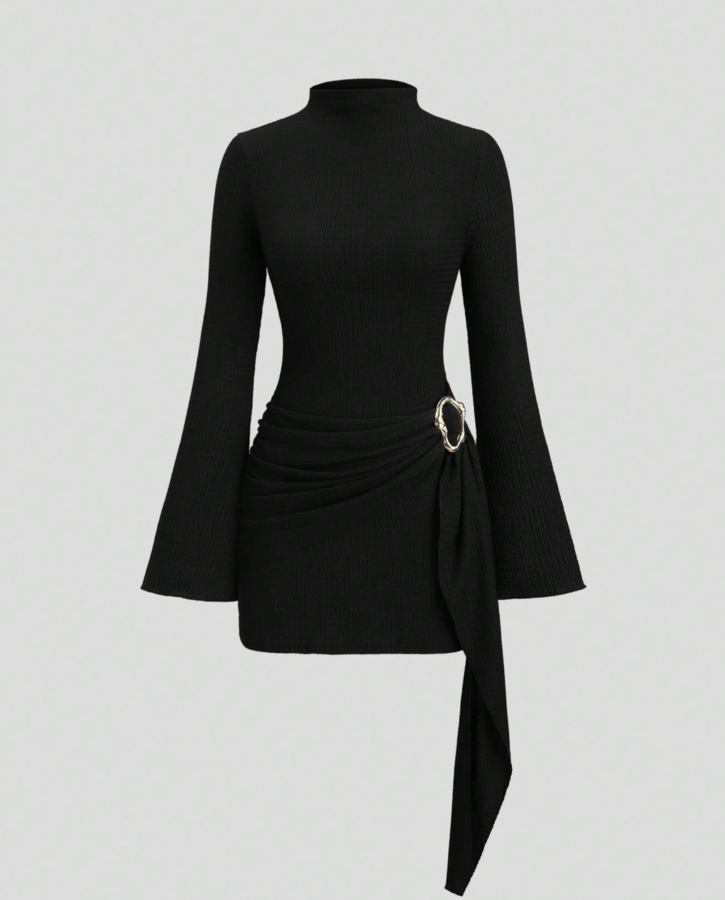 Silvana | Ribbed Knit Mini Dress