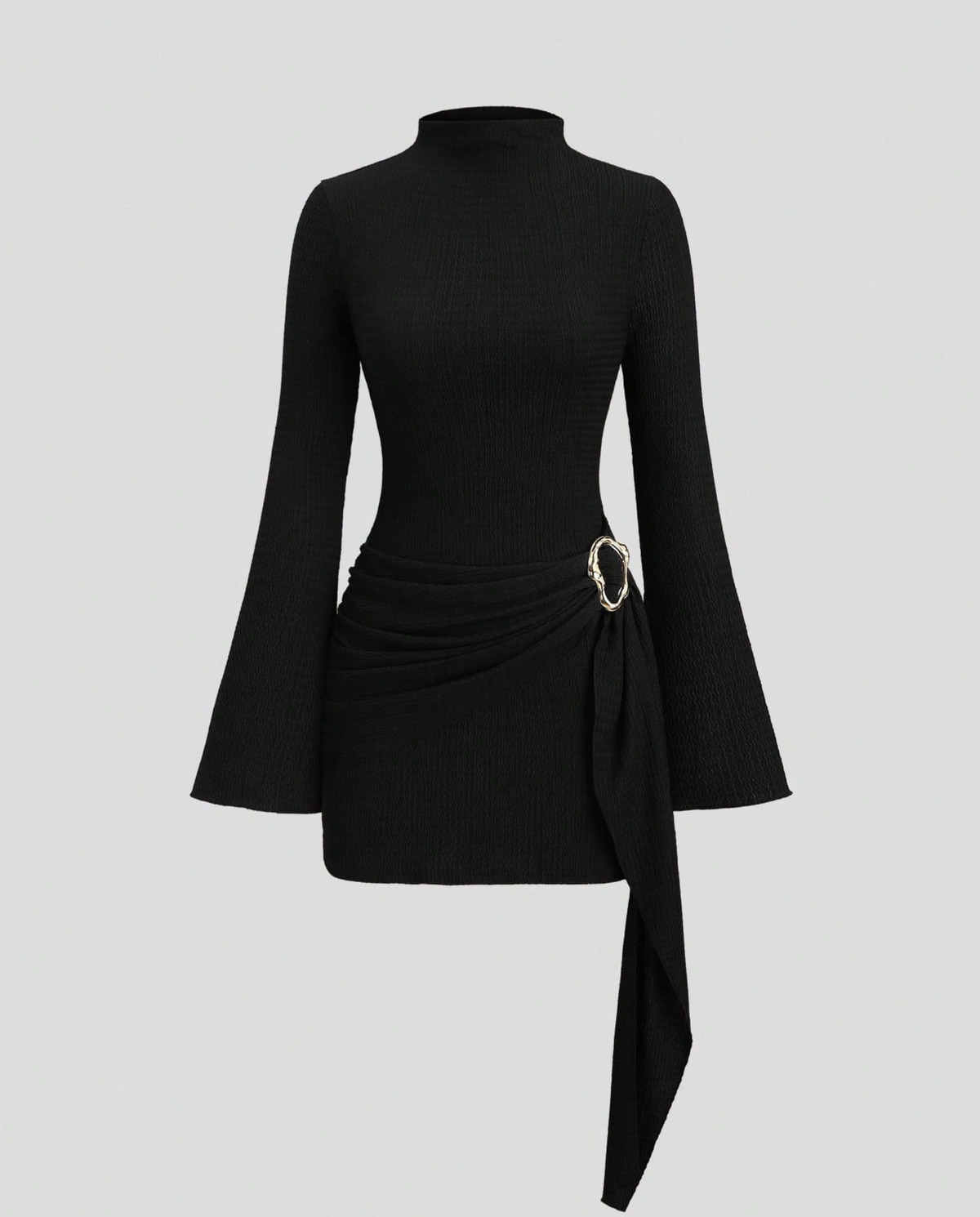 Silvana | Ribbed Knit Mini Dress
