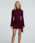 Silvana | Ribbed Knit Mini Dress