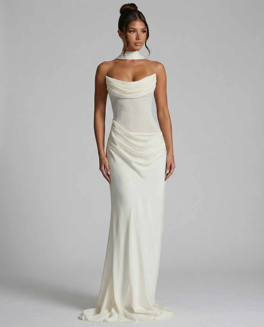 Serena | Mesh Maxi Dress