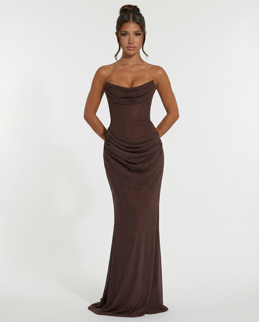 Serena | Mesh Maxi Dress