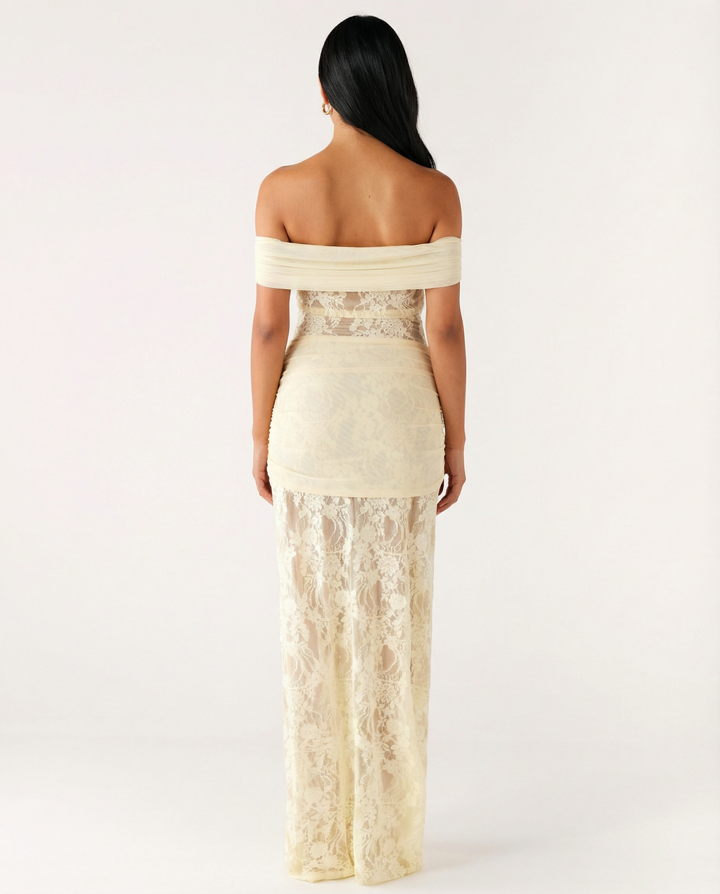 Margaux | Lace Halter Maxi