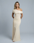 Celeste | Elegant Off Shoulder Maxi Dress