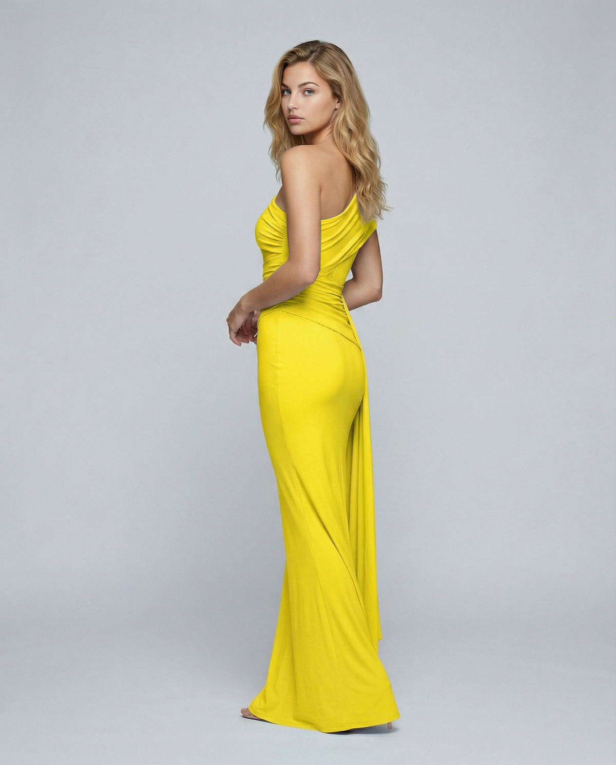 Celeste | Elegant Off Shoulder Maxi Dress