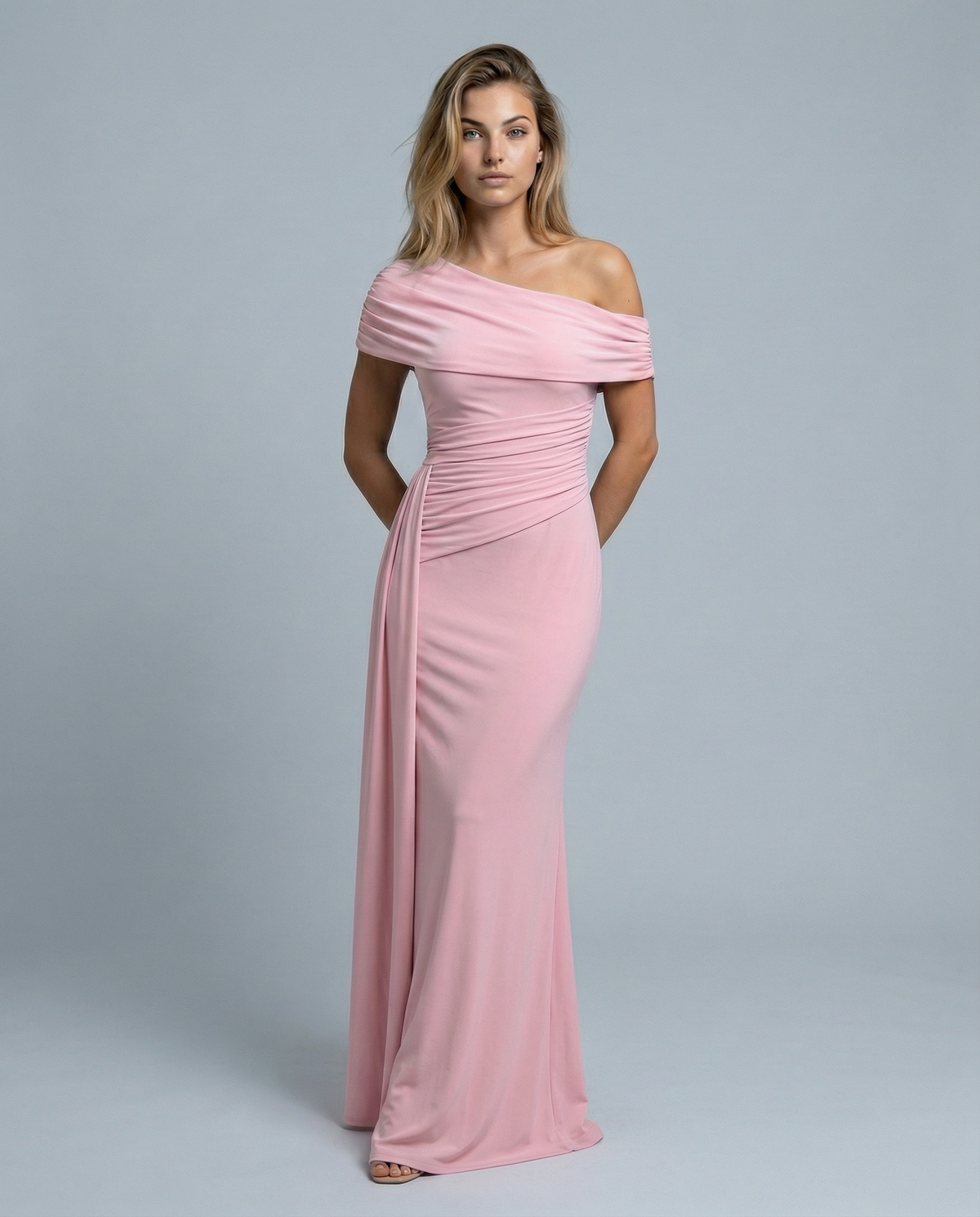 Celeste | Elegant Off Shoulder Maxi Dress