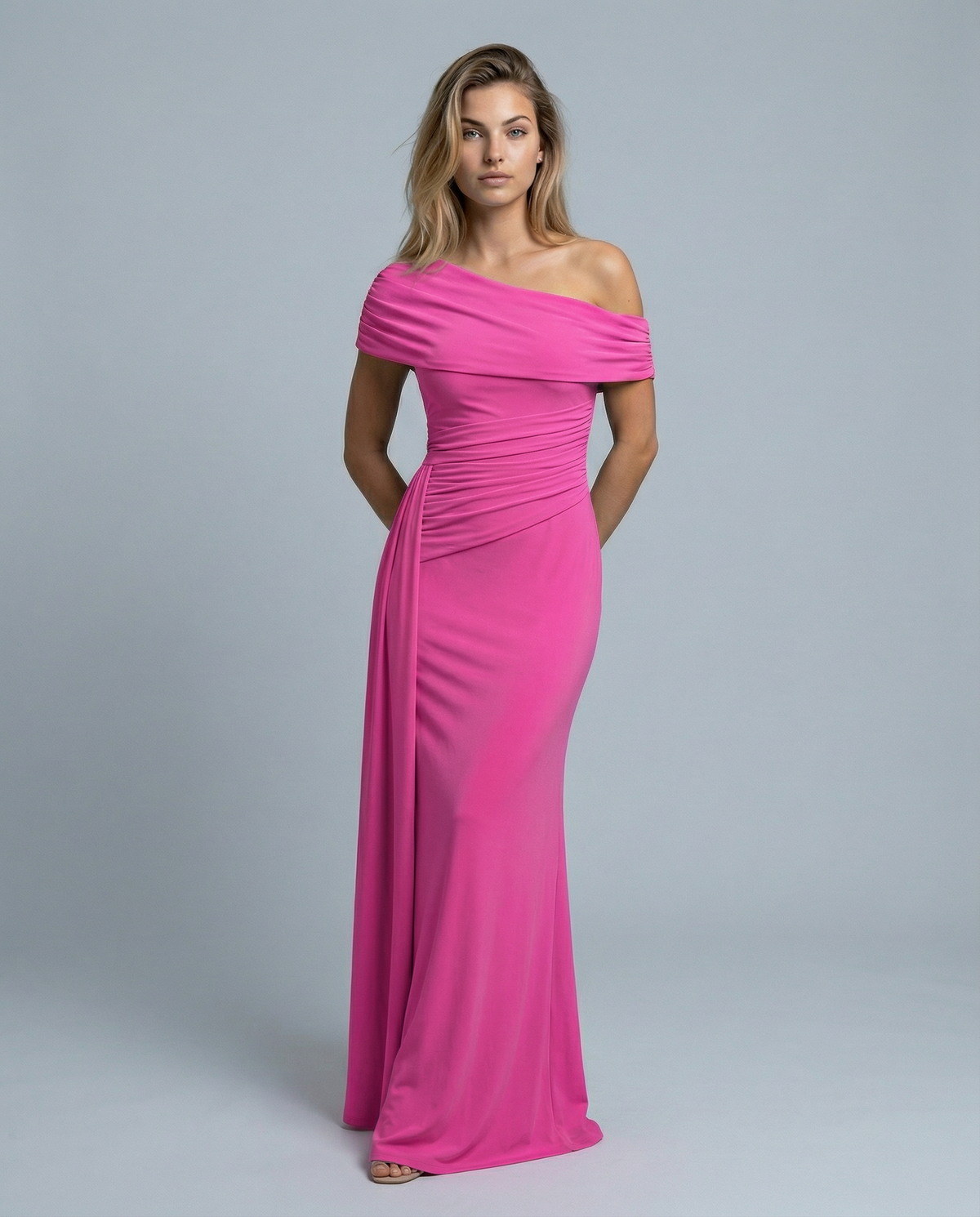 Celeste | Elegant Off Shoulder Maxi Dress