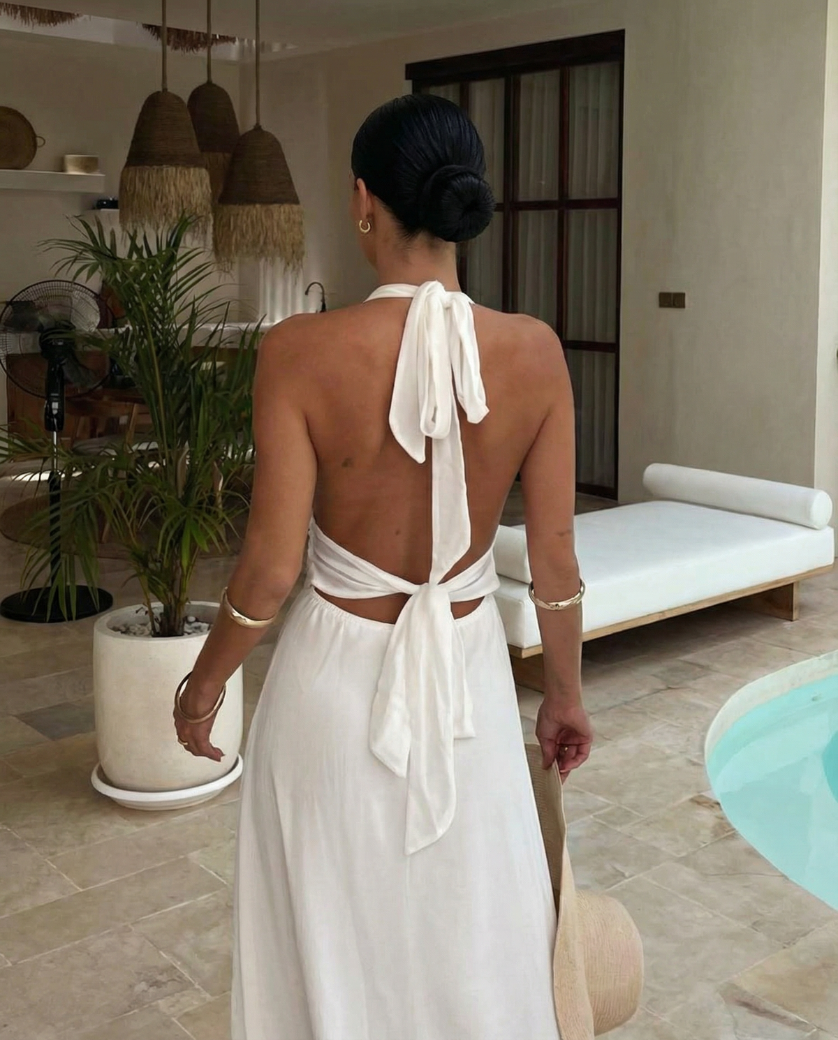 Patrizia | Halter Neck Maxi Dress